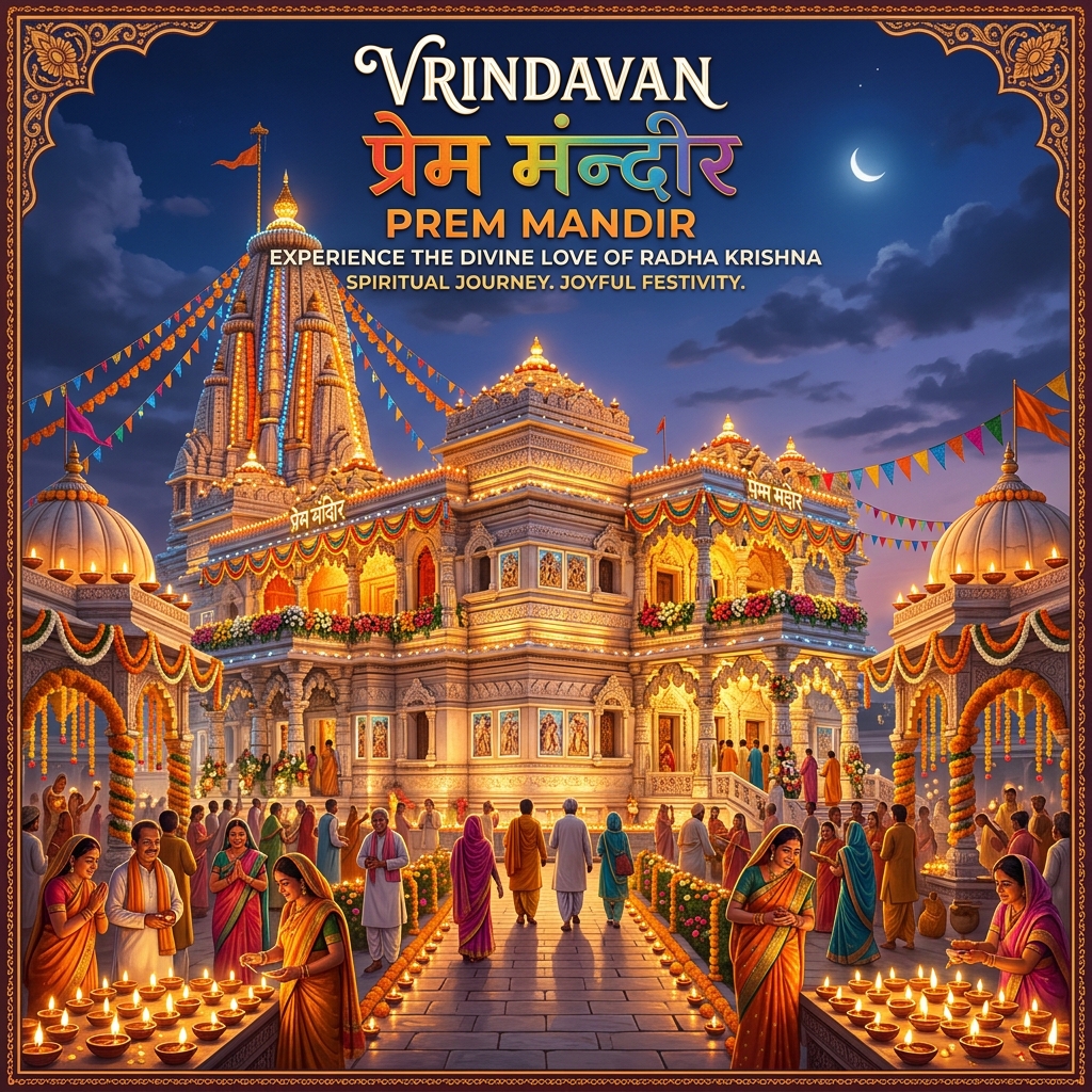 Braj Dham Darshan Yatra tour package poster