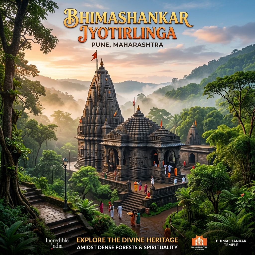 2 Jyotirlinga Darshan Yatra tour package poster